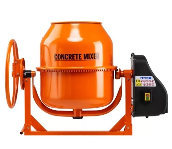 Бетонозмішувач Concrete Mixer Standart (125 л, 220 В, 0.75 кВт) міксер для бетону (24449) - зображення 3