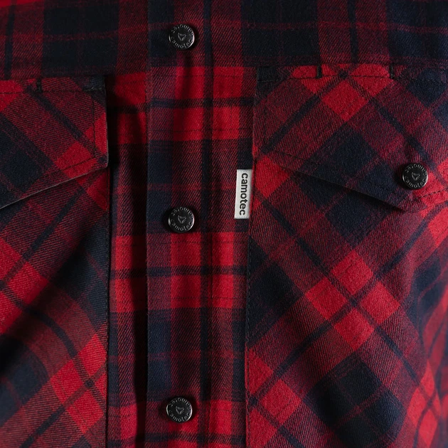 Сорочка Camotec "Буревій" Red/Black, S - зображення 5