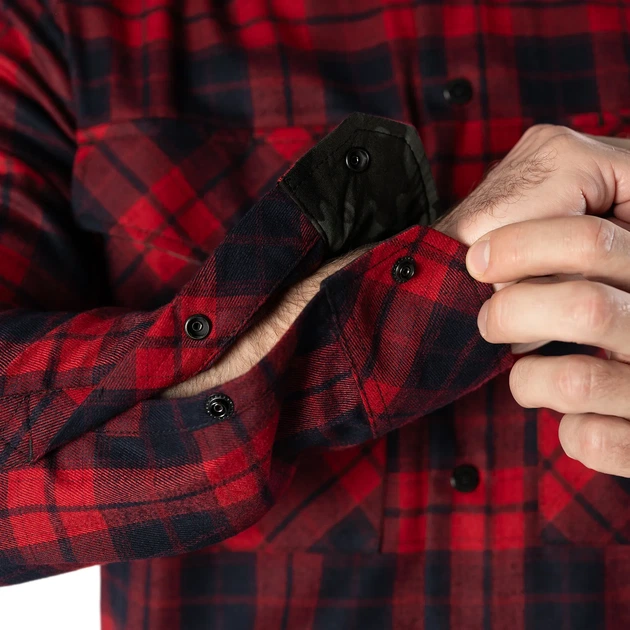 Сорочка Camotec "Буревій" Red/Black, S - зображення 7