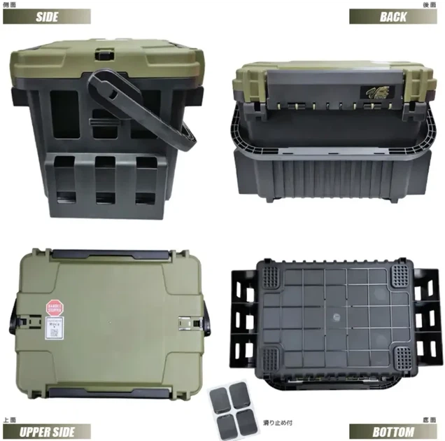Ящик Meiho Versus Run Gan System Box VS-7095N 475x346x320mm Green - изображение 9