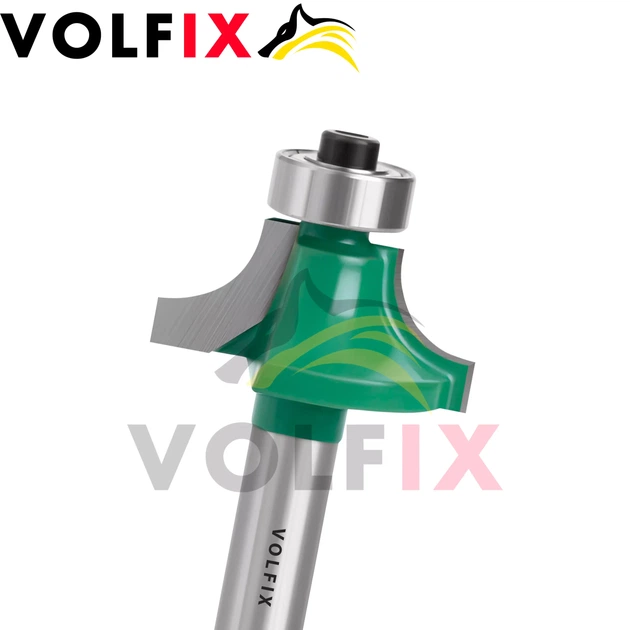 Фреза радіусна для заокруглення кромки VOLFIX R8 d8 ((FZ-17) R8 d8) - Фото 6 Фреза радіусна для заокруглення кромки VOLFIX R8 d8 ((FZ-17) R8 d8) - изображение 6