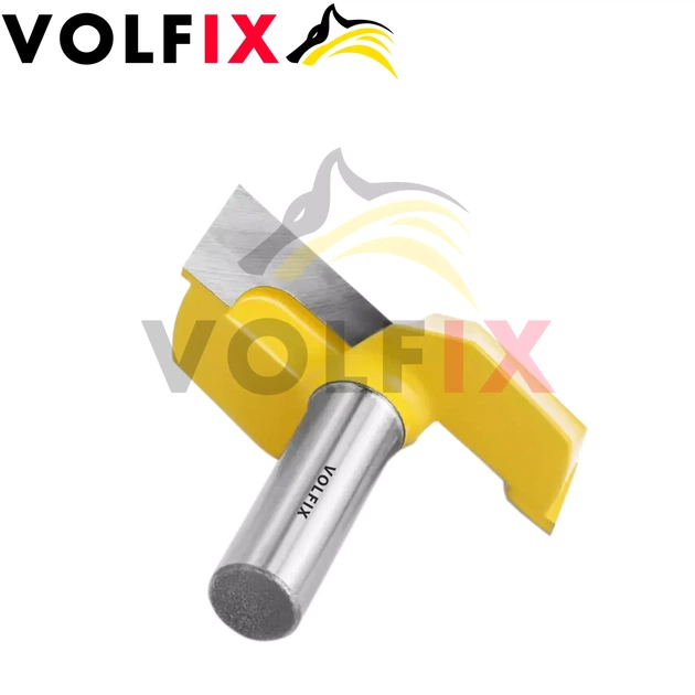 Фреза полегшена погружна пазова пряма VOLFIX FZ-120-410 d12 D57 h15 (FZ 120-410 d12) - зображення 9