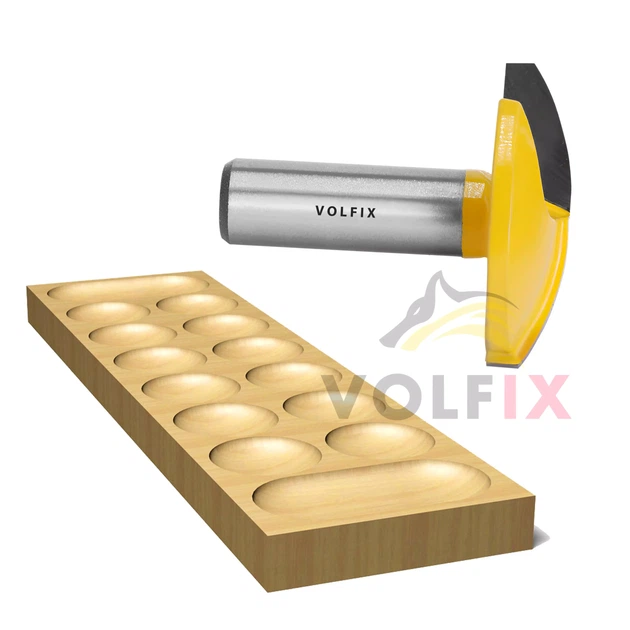 Фреза пазова галтельна VOLFIX FZ-120-240 d12 (FZ 120-240 d12) - изображение 3