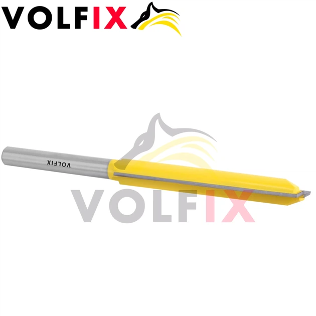 Фреза погружна пряма пазова VOLFIX FZ-105 D10 d8 H105 h51 (FZ 105 D10 d8) - изображение 9