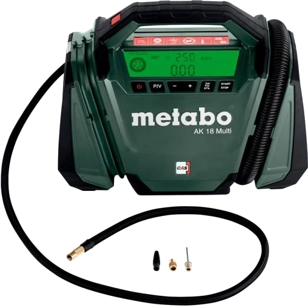 Аккумуляторный компрессор Metabo AK 18 Multi (600794850) - Фото 2 Аккумуляторный компрессор Metabo AK 18 Multi (600794850) - изображение 2