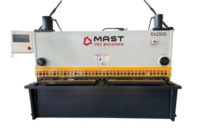 Гидравлические гильотинные ножницы MAST CNC MACHINEN QC11K-6X2500 с TP10S - Фото 1 Гидравлические гильотинные ножницы MAST CNC MACHINEN QC11K-6X2500 с TP10S - изображение 1