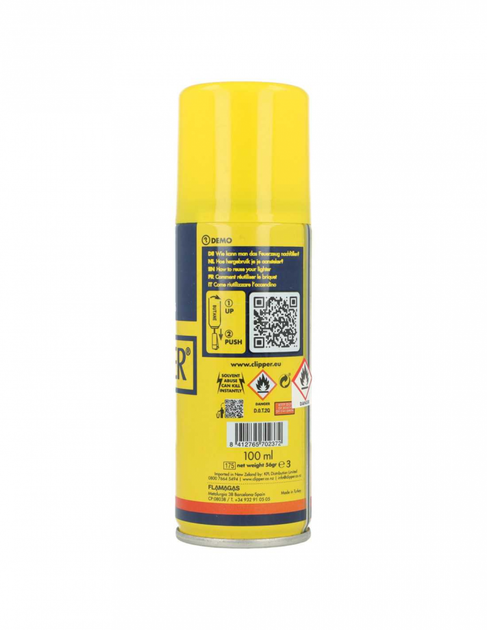 Газ для заправки запальничок Clipper Universal Butane Gas 100ml - Фото 3 Газ для заправки запальничок Clipper Universal Butane Gas 100ml - изображение 3