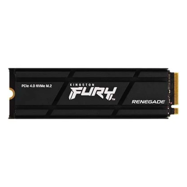 Накопичувач SSD M.2 Kingston FURY Renegade with Heatsink 2TB 2280 NVMe PCIe Gen 4.0 x4 3D TLC NAND - Фото 1 Накопичувач SSD M.2 Kingston FURY Renegade with Heatsink 2TB 2280 NVMe PCIe Gen 4.0 x4 3D TLC NAND - изображение 1