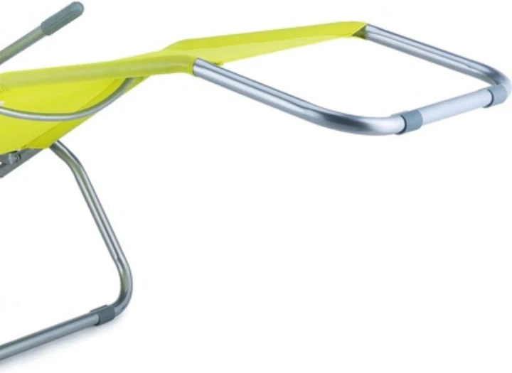 Leżak ogrodowy/plażowy grawitacyjny Outtec Aero Limonkowy 110213 (5907766662648) - obraz 7