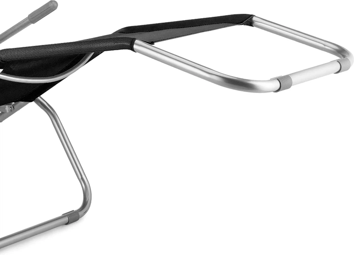 Leżak ogrodowy/plażowy grawitacyjny Outtec Aero Czarny 184417 (5905884420409) - obraz 8