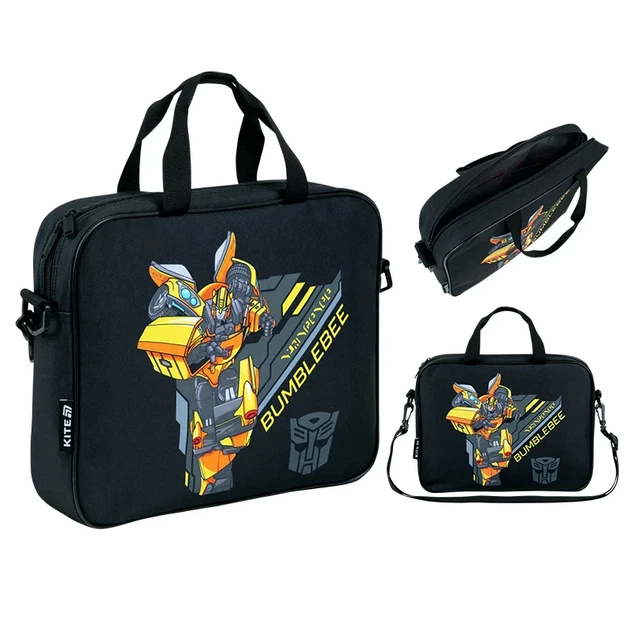 Шкільна текстильна сумка Kite Transformers TF26-589, для хлопчика - Фото 3 Шкільна текстильна сумка Kite Transformers TF26-589, для хлопчика - зображення 3