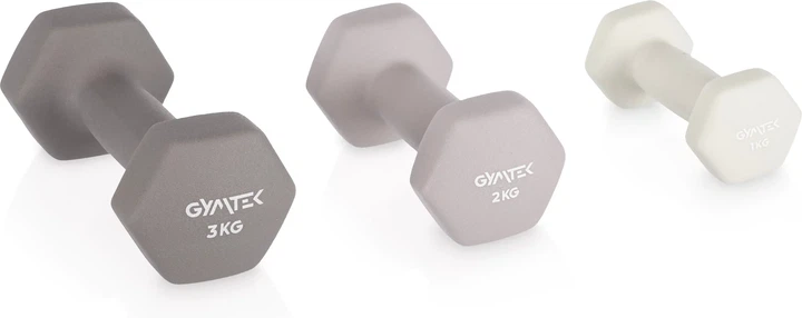 Zestaw hantli neoprenowych na stojaku Gymtek G-05295 (5905399052959) - obraz 6