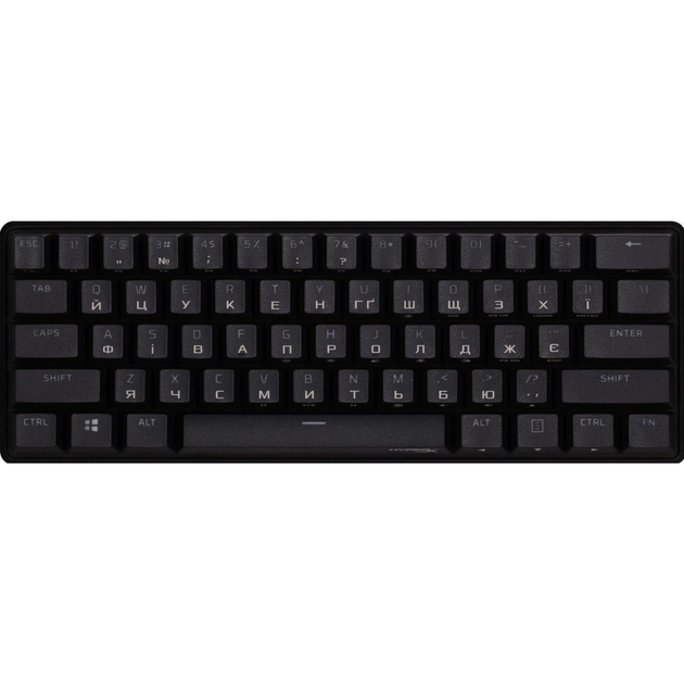 Клавиатура HyperX Alloy Origins 60 USB Red Switch RGB Black - изображение 5