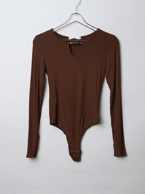 Боді жіноче M Коричневий TEXTURE (737446-M) - зображення 3