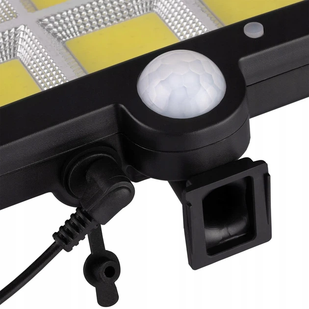 Солнечный LED-прожектор Lumiled DECRO 5 Вт 800 лм с датчиком движения IP65 пластик черный - изображение 7