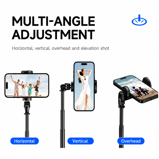 Монопод-штатив TT01 Multifunction 1770 мм с Bluetooth-пультом - изображение 9