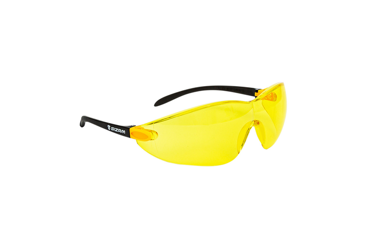 Очки защитные открытого типа Sizam I-Max желтые 35050 - изображение 1