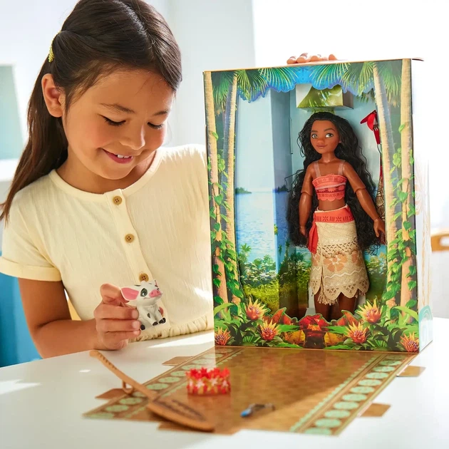 Лялька Моана 30 см Дісней — Принцеса Disney Story Doll Moana - Фото 5 Лялька Моана 30 см Дісней — Принцеса Disney Story Doll Moana - зображення 5