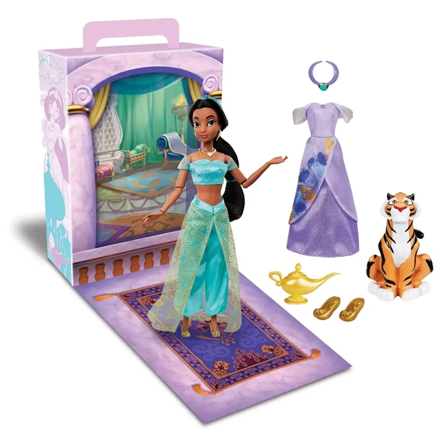 Лялька Жасмін 30 см Дісней Аладдін — Принцеса Disney Story Doll Jasmine - Фото 1 Лялька Жасмін 30 см Дісней Аладдін — Принцеса Disney Story Doll Jasmine - зображення 1