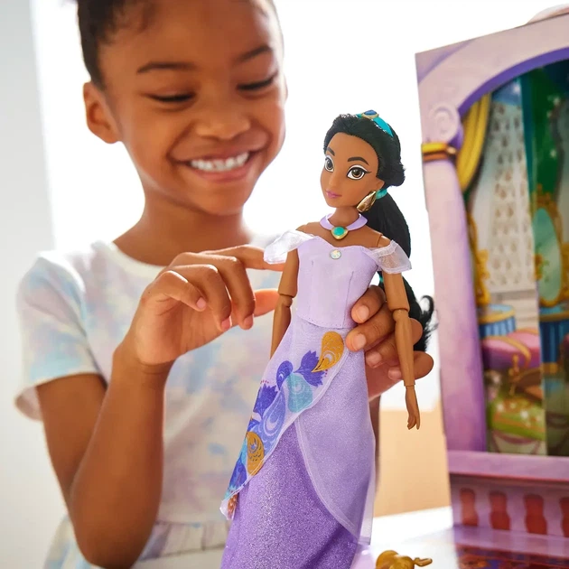 Лялька Жасмін 30 см Дісней Аладдін — Принцеса Disney Story Doll Jasmine - Фото 5 Лялька Жасмін 30 см Дісней Аладдін — Принцеса Disney Story Doll Jasmine - зображення 5