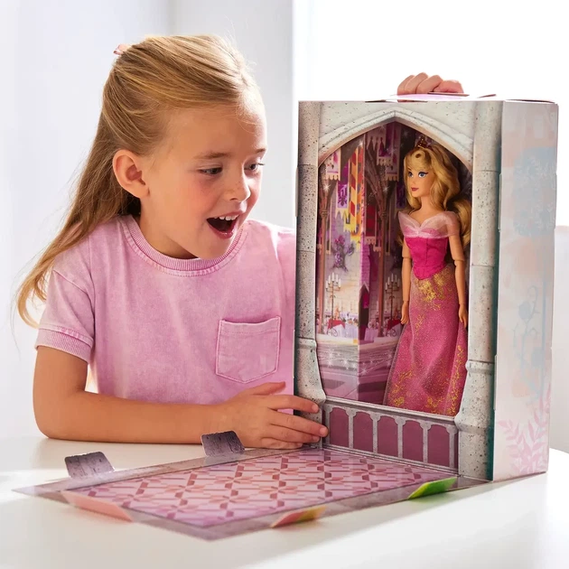 Лялька Аврора 30 см Дісней Спляча красуня — Принцеса Disney Story Doll Aurora - зображення 8