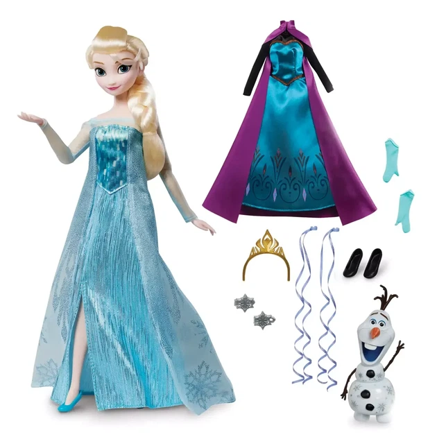 Кукла принцесса Дисней Эльза (30 см) Disney Princess Elsa Story Doll — Холодное сердце 2 - изображение 2