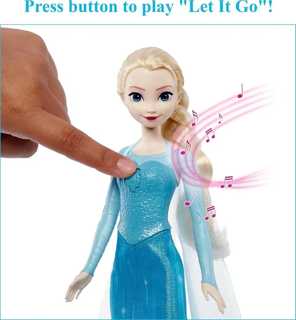 Поющая кукла Эльза Холодное сердце 29 см Mattel (JFH84) — Принцесса Disney Frozen - изображение 3