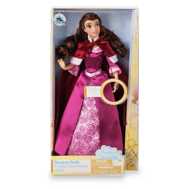 Поющая кукла принцесса Дисней Белль (30 см) Disney Princess — Музыкальная Красавица и Чудовище - Фото 3 Поющая кукла принцесса Дисней Белль (30 см) Disney Princess — Музыкальная Красавица и Чудовище - изображение 3