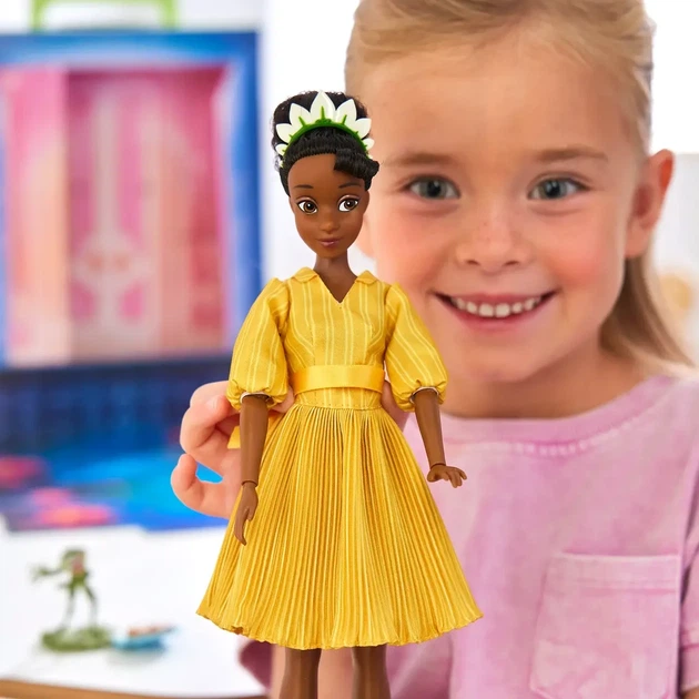 Лялька Тіана 30 см Дісней Принцеса і жаба — Принцеса Disney Story Doll Tiana - зображення 4