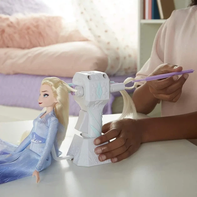 Кукла Эльза Холодное сердце 2 Создание причесок Hasbro (E7002) — Frozen Elsa Sister Styles - Фото 5 Кукла Эльза Холодное сердце 2 Создание причесок Hasbro (E7002) — Frozen Elsa Sister Styles - изображение 5