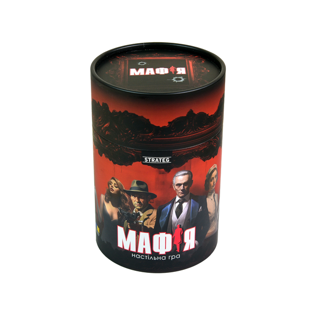 Настольная игра Мафия 24 карты 12 масок для компании Strateg MC-8647 - Фото 1 Настольная игра Мафия 24 карты 12 масок для компании Strateg MC-8647 - изображение 1