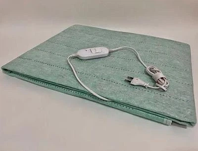 Покрывало электрическое YASAM 160х120см Электропростынь с подогревом Бирюзовый - Фото 4 Покрывало электрическое YASAM 160х120см Электропростынь с подогревом Бирюзовый - зображення 4