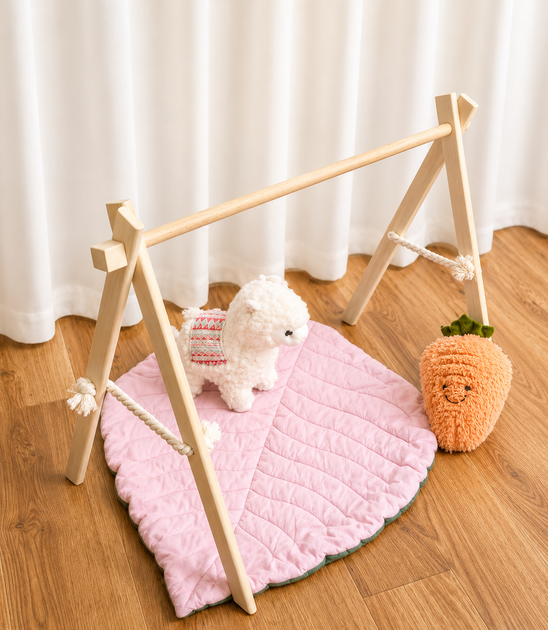Напольный мобиль без игрушек Детский игровой тренажер Стойка Baby Gym - Фото 7 Напольный мобиль без игрушек Детский игровой тренажер Стойка Baby Gym - изображение 7