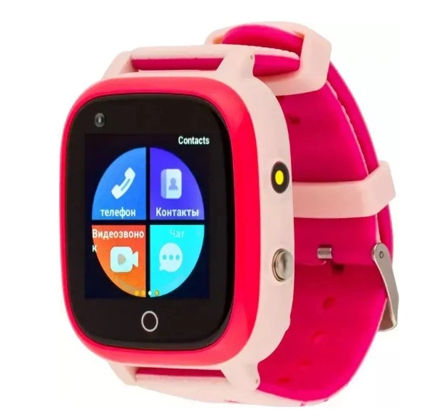 Дитячий розумний годинник AmiGo GO005 4G Wi-Fi Thermometer Pink (UA) - Фото 4 Дитячий розумний годинник AmiGo GO005 4G Wi-Fi Thermometer Pink (UA) - изображение 4