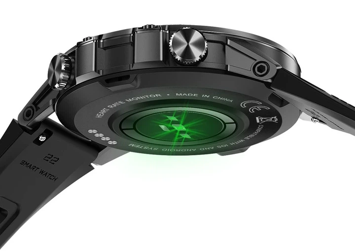 Розумний смарт годинник Smart Delta K52 Black Rubber, 2 ремінці - Фото 11 Розумний смарт годинник Smart Delta K52 Black Rubber, 2 ремінці - зображення 11