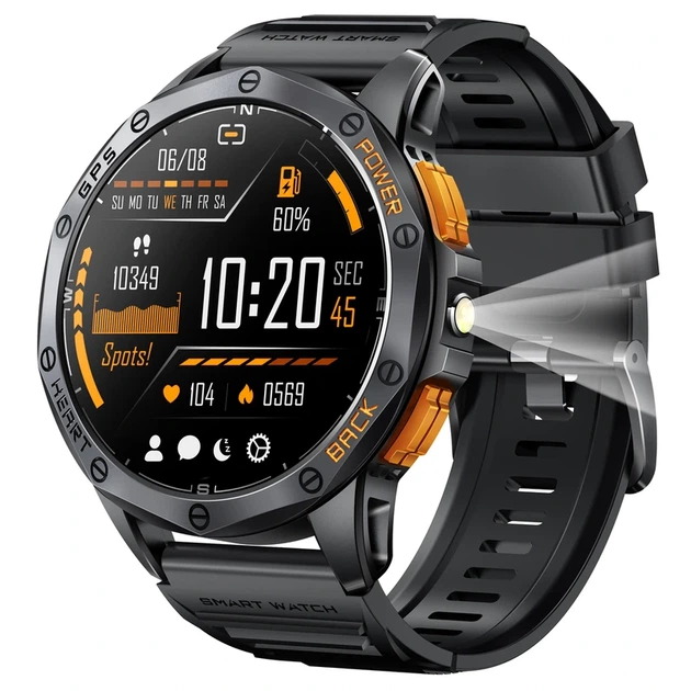 Розумний смарт годинник Smart GPS Max Black, 2 ремінці - Фото 1 Розумний смарт годинник Smart GPS Max Black, 2 ремінці - изображение 1