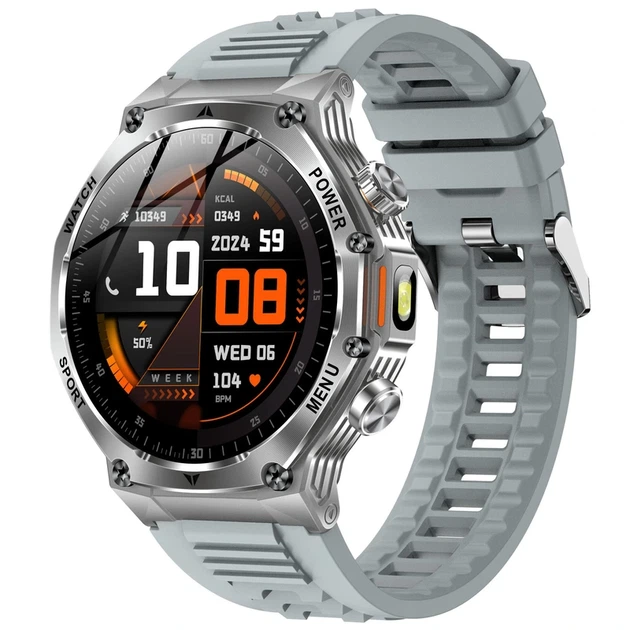 Розумний смарт годинник Smart Surf X Pro Silver Grey, 2 ремінці - изображение 6
