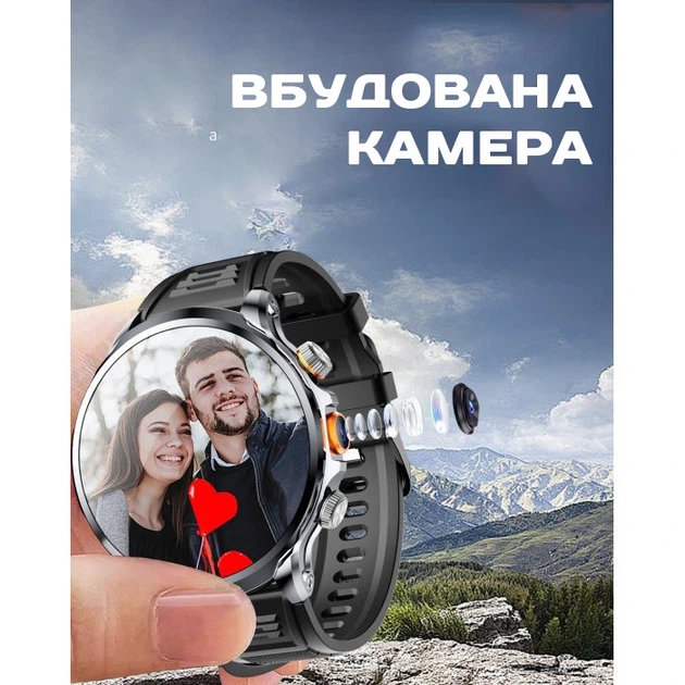 Розумний смарт годинник Smart Technology з SIM-картою - Фото 6 Розумний смарт годинник Smart Technology з SIM-картою - изображение 6