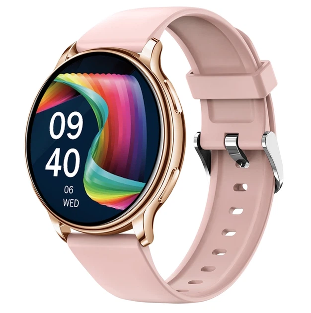 Розумний смарт годинник Smart Melisia Gold Rubber, 2 ремінці - Фото 2 Розумний смарт годинник Smart Melisia Gold Rubber, 2 ремінці - изображение 2