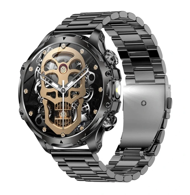 Розумний смарт годинник Smart Turbo Power Steel, 2 ремінці - Фото 1 Розумний смарт годинник Smart Turbo Power Steel, 2 ремінці - зображення 1