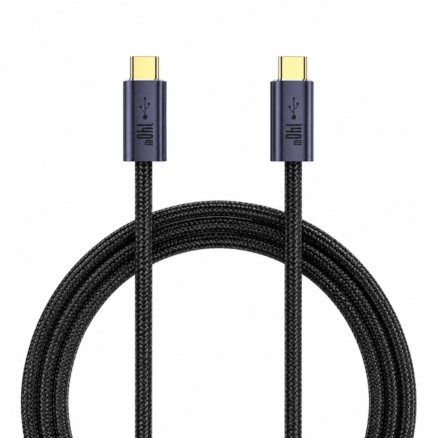Кабель живлення Type-C на Type-C PD 3.1 140W 150 см 77614 - изображение 2