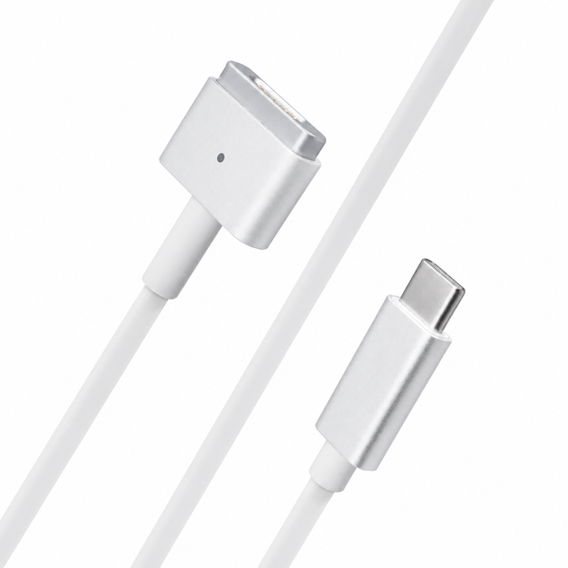 Кабель живлення 180 см 100W Type-C на MagSafe2 для Apple MacBook Pro Air 77669 - Фото 3 Кабель живлення 180 см 100W Type-C на MagSafe2 для Apple MacBook Pro Air 77669 - изображение 3