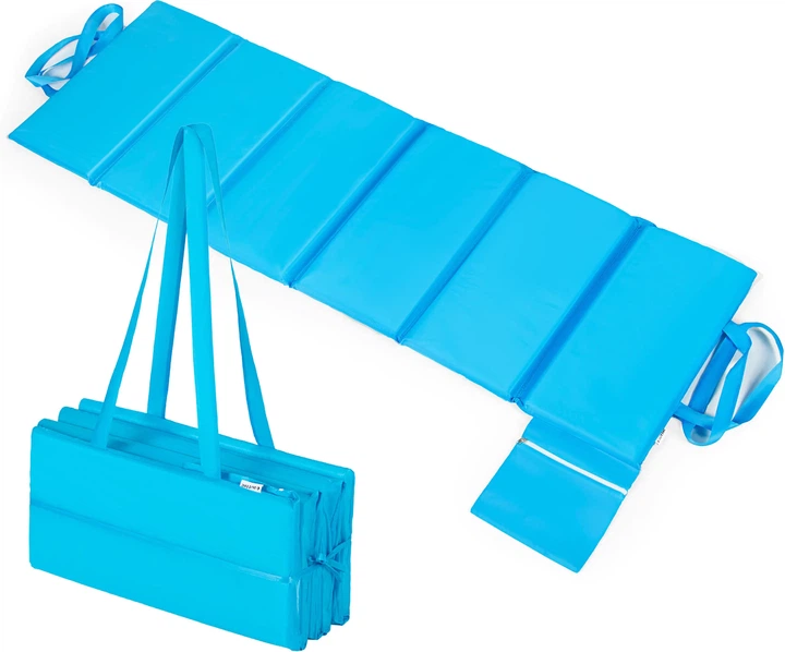 Пляжний складаний килимок Outtec Flex&Sun Блакитний 206029 (5905399050139) - зображення 4