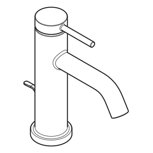HANSGROHE Tecturis S Смеситель для раковины, черный матовый (73302670) - изображение 4