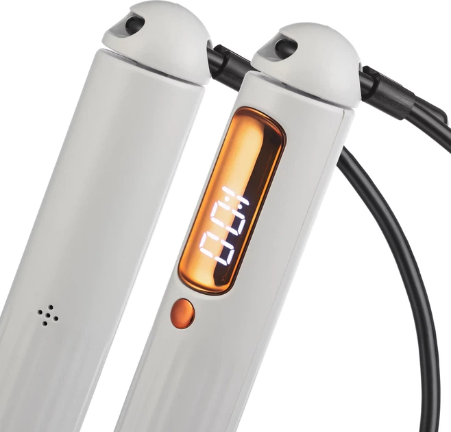 Skakanka bezprzewodowa z licznikiem Gymtek Smart Motion Bluetooth G-42761 Szara (5905884427613) - Zdjęcie 3 Skakanka bezprzewodowa z licznikiem Gymtek Smart Motion Bluetooth G-42761 Szara (5905884427613) - obraz 3