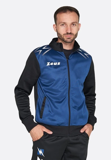 Спортивный костюм Zeus 100% полиэстер XXXL темно-синий черный - изображение 3