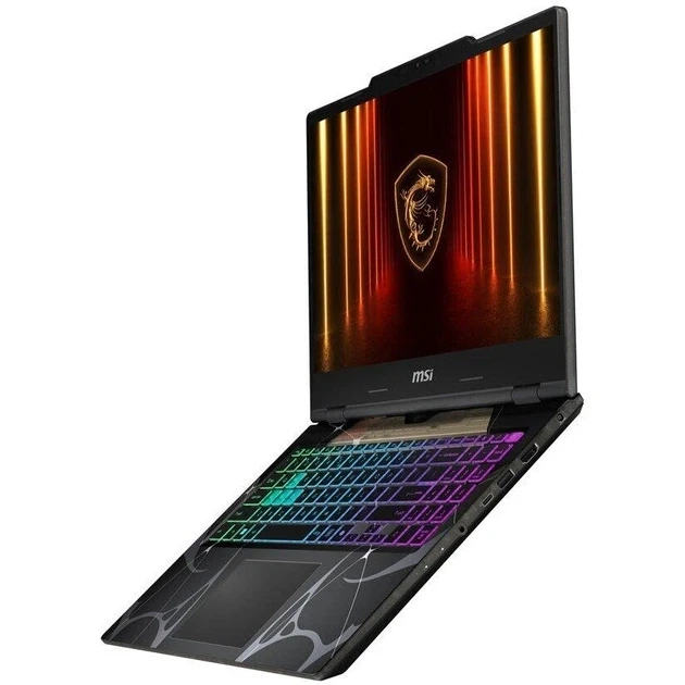 Потужний ноутбук MSI Cyborg 15 B2RWFKG / RTX 5060 8GB / 32GB RAM / SSD 1TB / Для дизайну, монтажу та сучасних ігор чорний - Фото 4 Потужний ноутбук MSI Cyborg 15 B2RWFKG / RTX 5060 8GB / 32GB RAM / SSD 1TB / Для дизайну, монтажу та сучасних ігор чорний - изображение 4