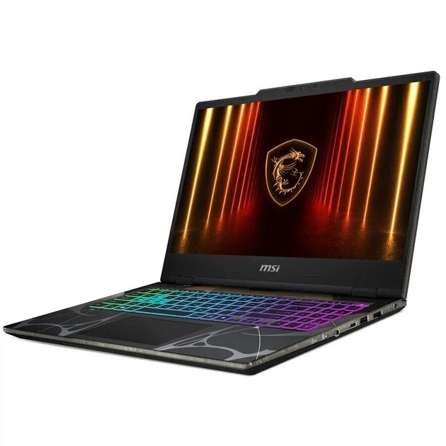 Потужний ноутбук MSI Cyborg 15 B2RWFKG / RTX 5060 8GB / 32GB RAM / SSD 1TB / Для дизайну, монтажу та сучасних ігор чорний - Фото 6 Потужний ноутбук MSI Cyborg 15 B2RWFKG / RTX 5060 8GB / 32GB RAM / SSD 1TB / Для дизайну, монтажу та сучасних ігор чорний - изображение 6