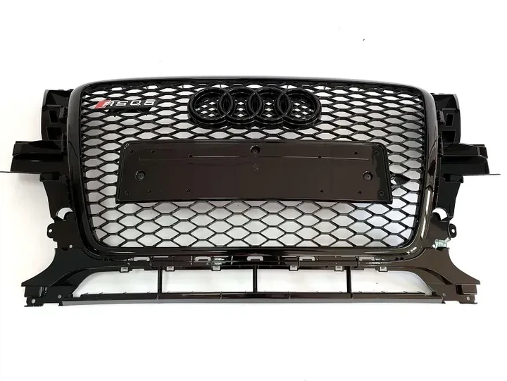Решетка радиатора Audi Q3 8U 2011-2014 стиль RSQ3 черный глянец - изображение 3