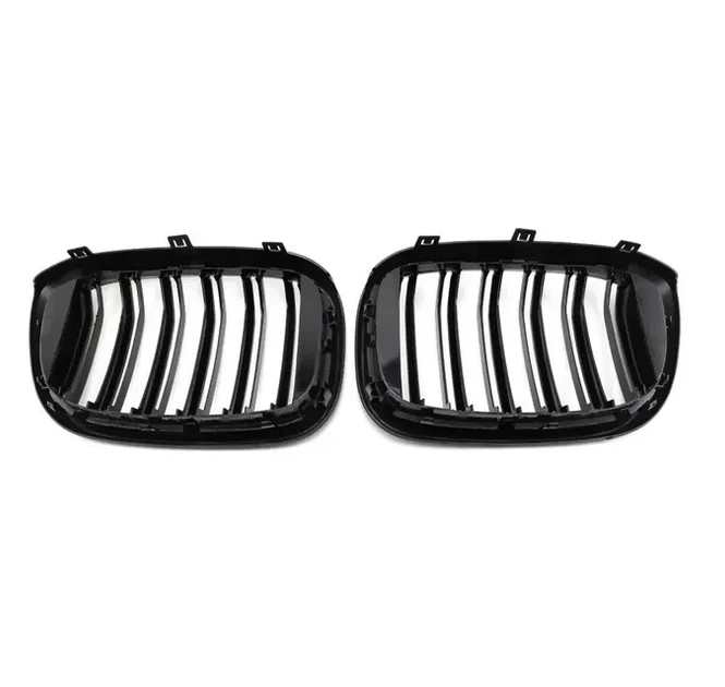 Ніздрі решітки радіатора переднього бампера BMW X3 G01 / X4 G02 2018-2021 Black - изображение 2